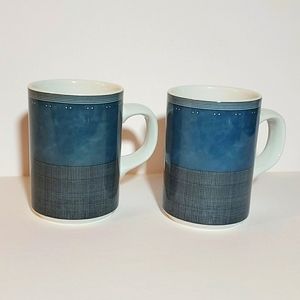 Dansk Gridworks Mugs set of 2